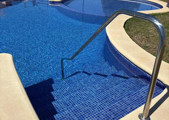 Apartment En Con 3 Dobles Y Piscina A 150 Metros De La Playa Les Deveses Denia